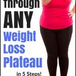 Bust Through ANY Weight Loss Plateau in 5 Steps! | yourfitnessjourneytoday.com