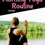 This 10-minute morning yoga routine is a great yoga workout for beginners to start your day! | yourfitnessjourneytoday.com