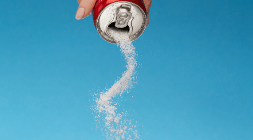 sugar pouring from soda can featured