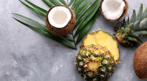 pineapple and coconut oil reduce inflammation featured