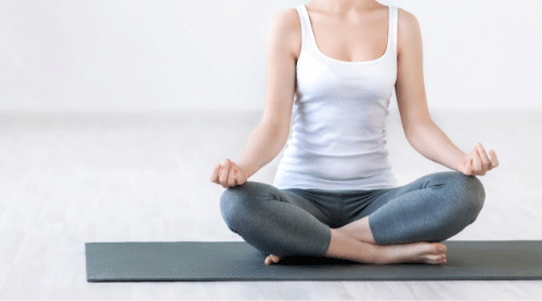 meditating to lose weight featured