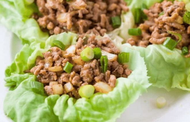 chicken lettuce wraps PF Chang's style