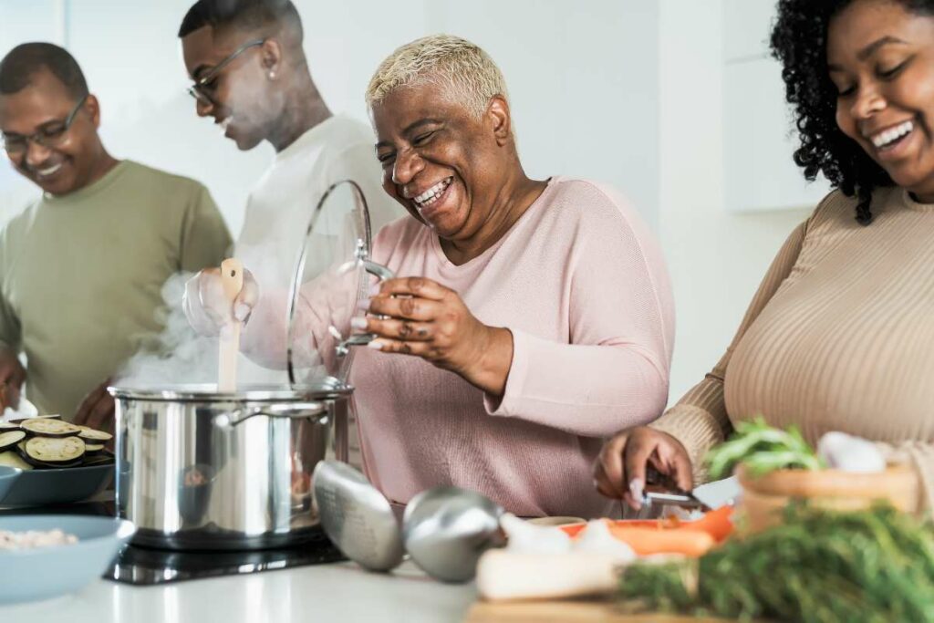 Balanced Diet cooking at home